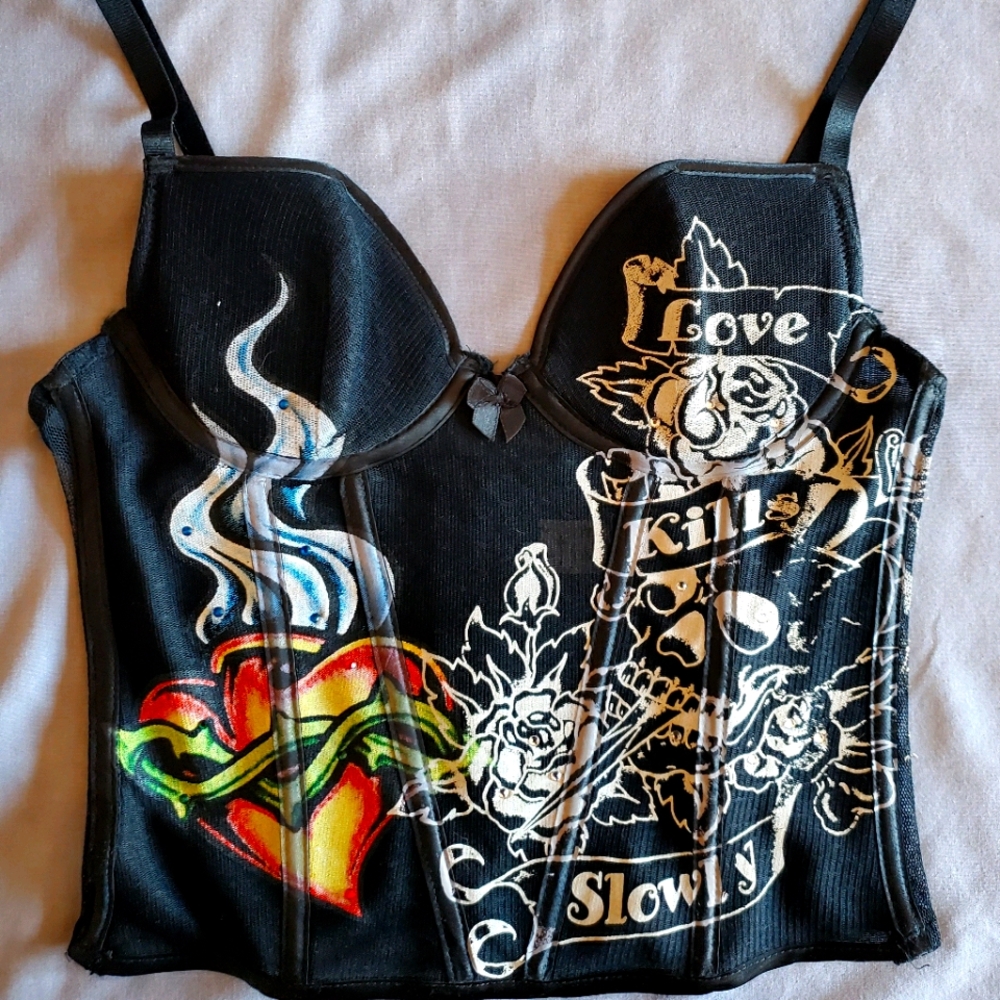 Rock n Roll Crop Corsette